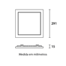 medida painel 30cm