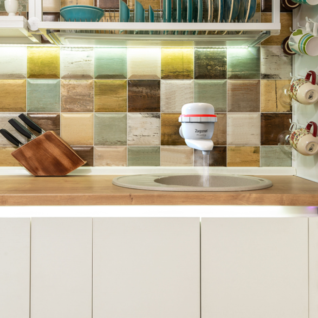 torneira pratica instalada