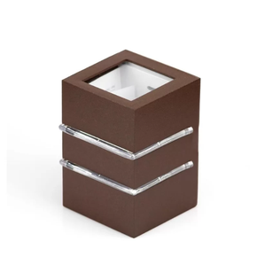 arandela flip marrom gold