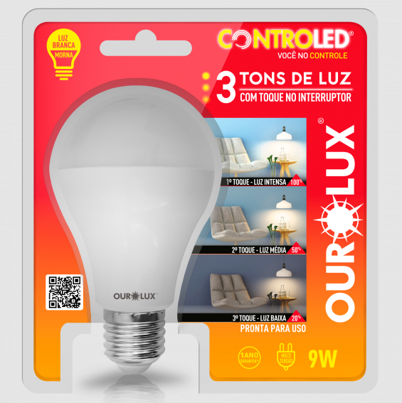 lampada led 3 tons 2700k