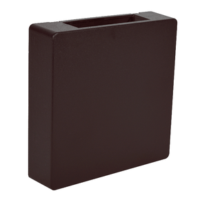 arandela clean marrom