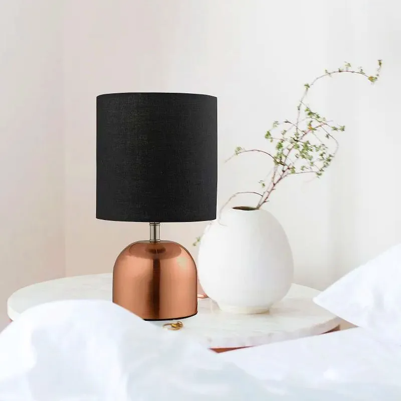 abajur tack 1l 160mm cobre preto2