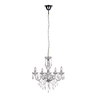 lustre lucerna 5xe 14 acrilico transparente