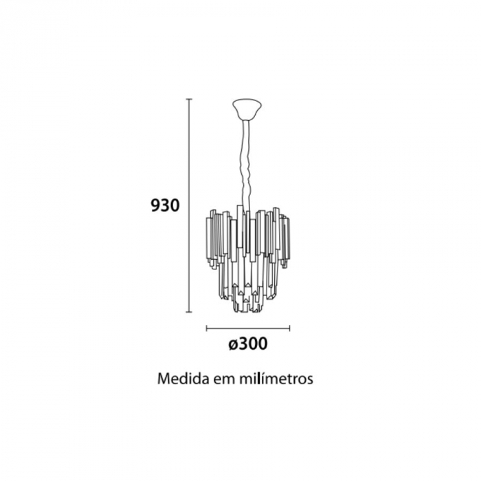 lustre pendente midas redondo 30 2