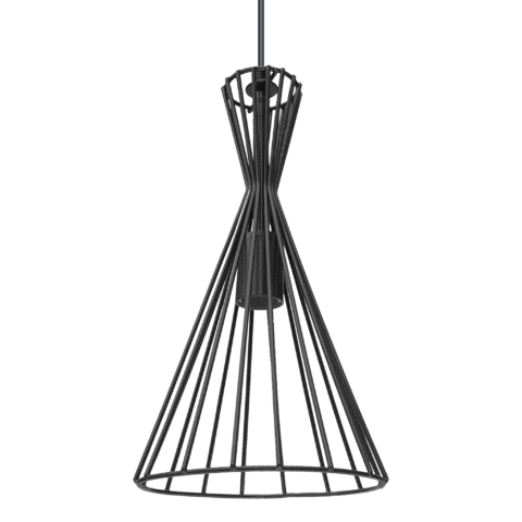 pendente aramado cone