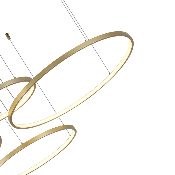 pendente led daire 3000k 110w bi 3