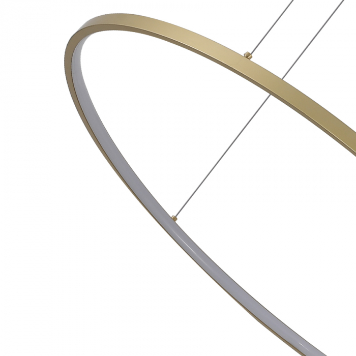 pendente led daire 3000k 110w bi 2