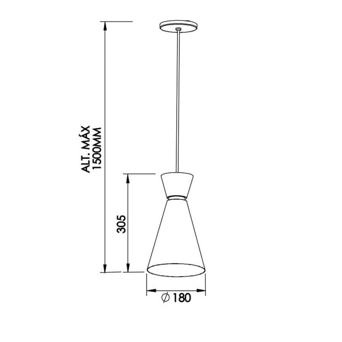 pendente bambola 18cm metal newl 2