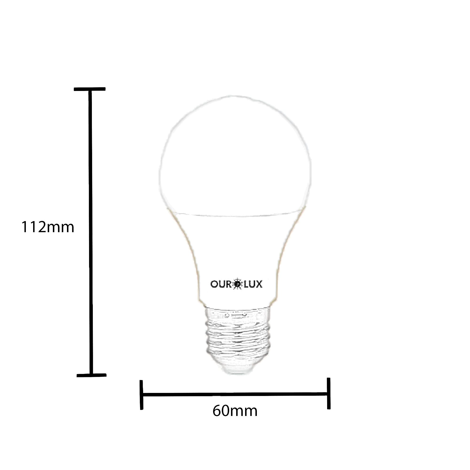 lampada bulbo colorida med