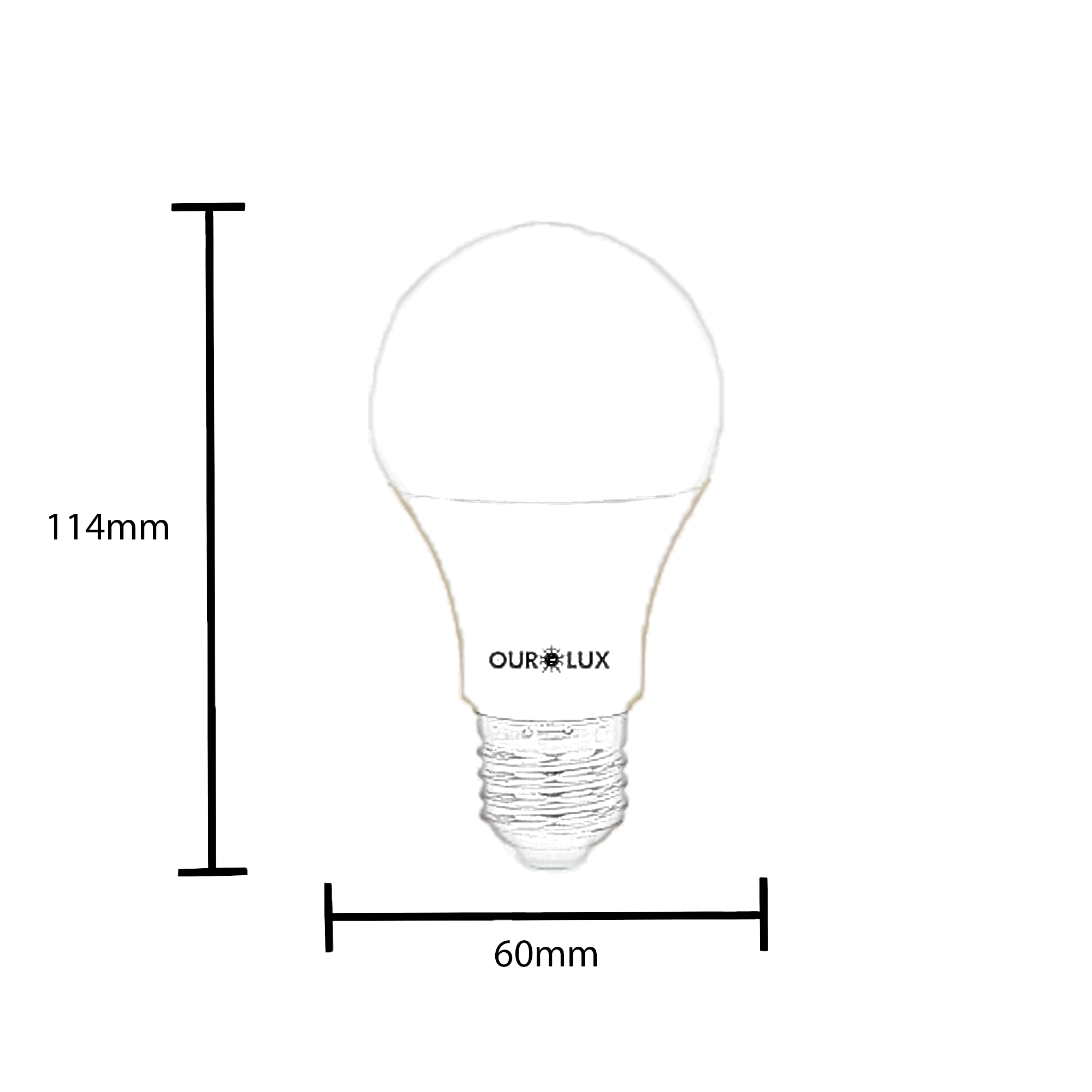 lampada bulbo 3 tons