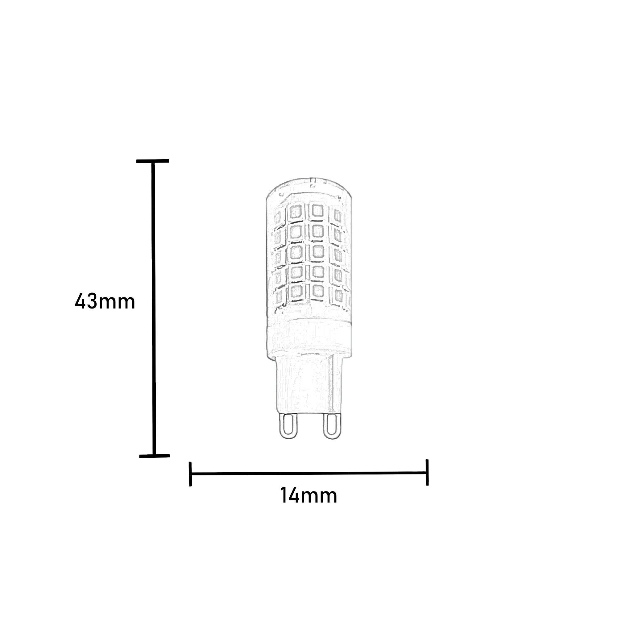 lamp bibino 3w galaxy 1 med