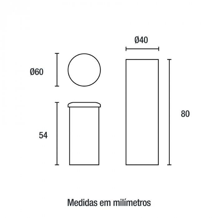 balizador de solo chao led open