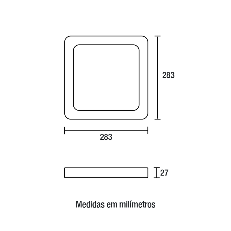 83666004 painel led play sobrepo