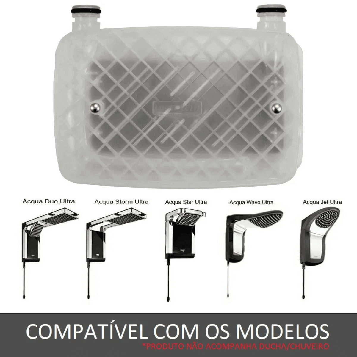 Resistencia Lorenzetti Eltrica Linha Acqua Ultra 220V 7800W chuveiros compativeis