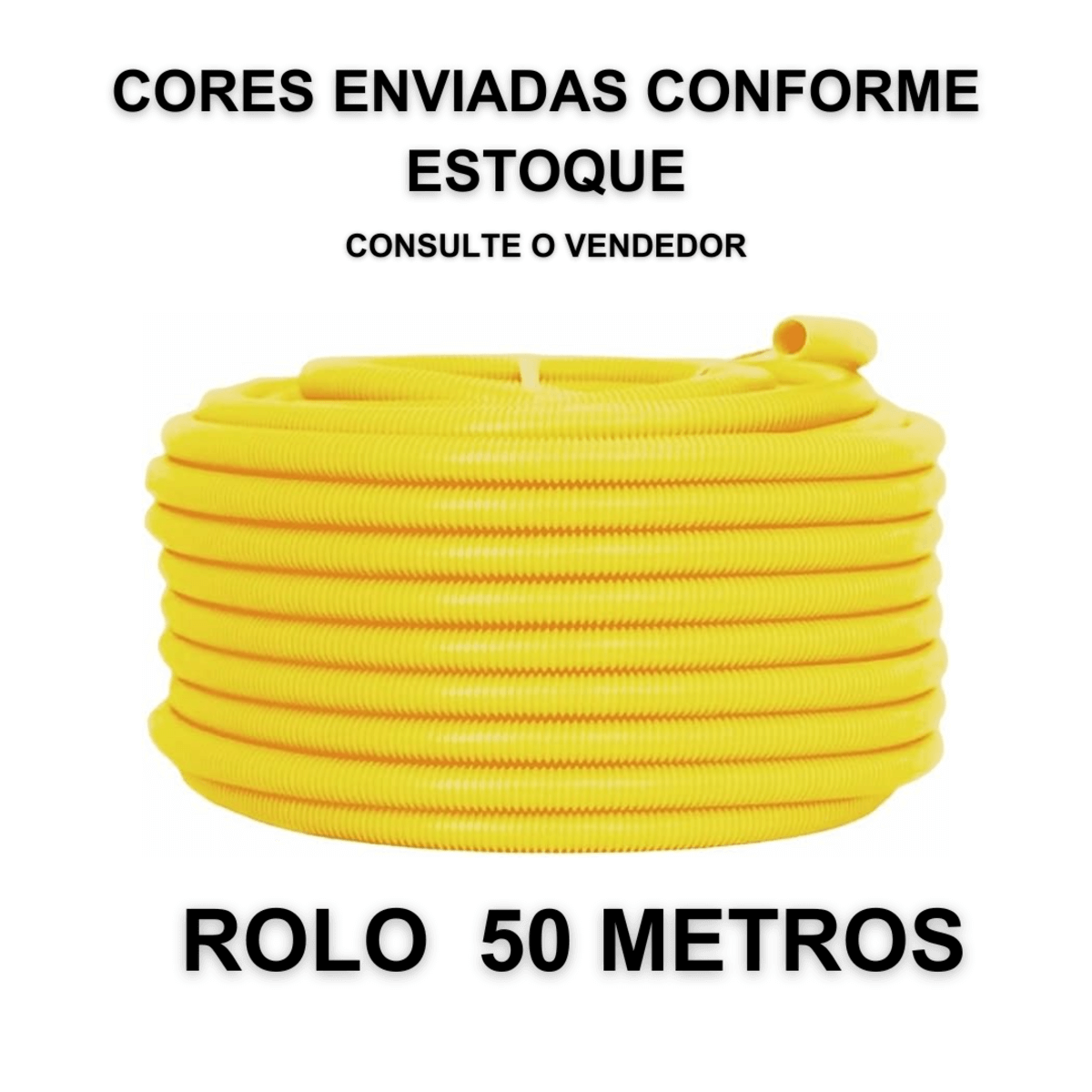 mangueira corrugada 3 4 pesada reforcada para parede rolo 50 metros 1 1