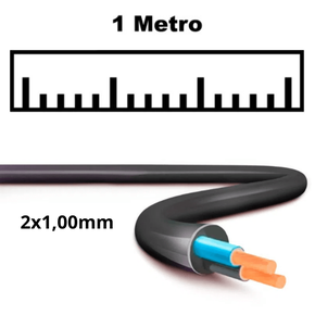 cabo pp 2 vias 1 mm