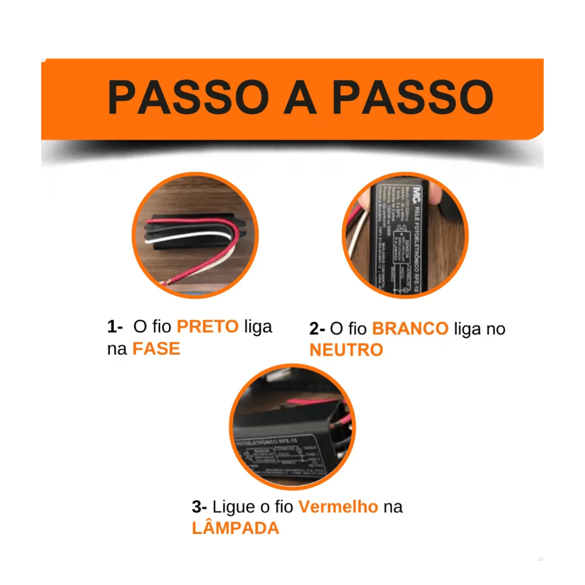 rele fotoeletronico compacto 500w bivolt rfe 10 margirius imagem de como instalar