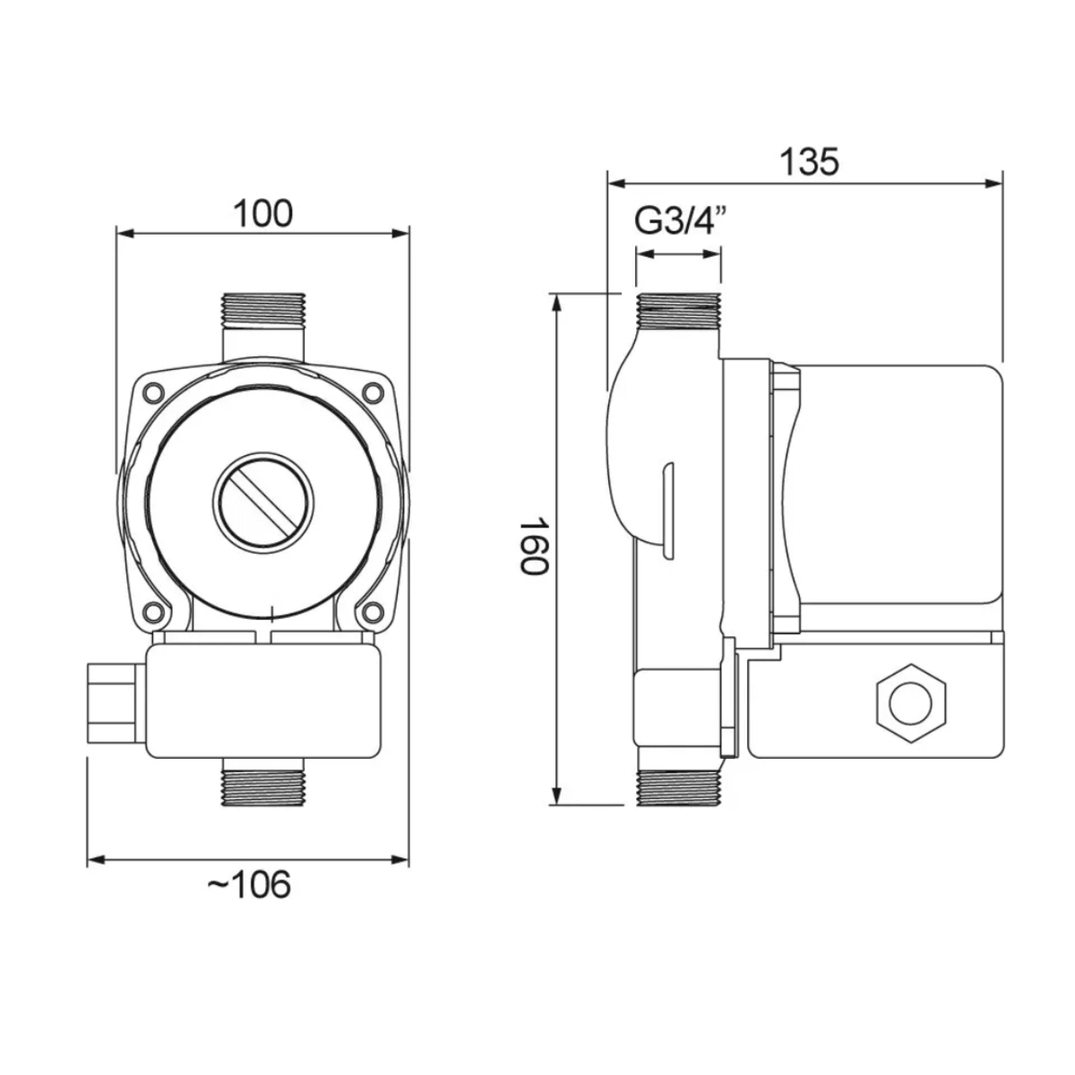 pressurizador de agua pl9 9 mca 220v 120w lorenzetti medicoes