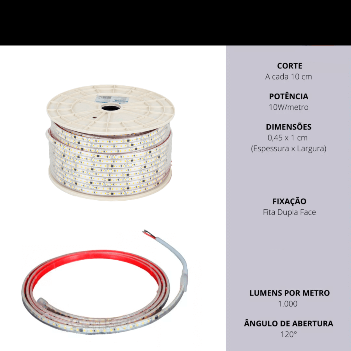 fita led super brilho gaya 220v nao precisa de fonte por metro especificacoes