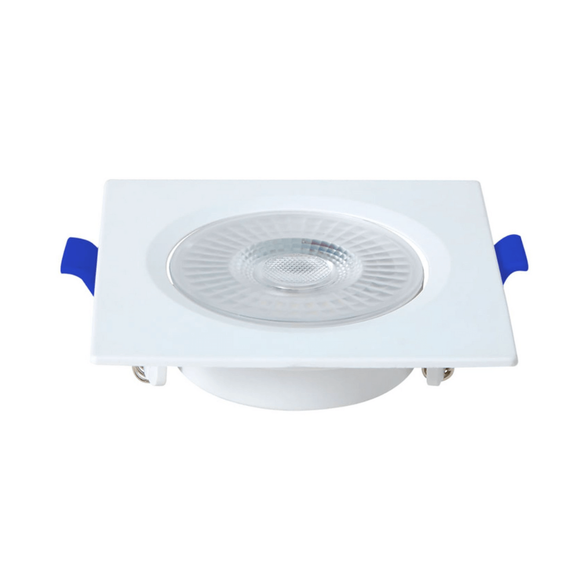 spot de led embutir slim mr16 quadrado 6w bivolt blumenau imagem produto em cima 1