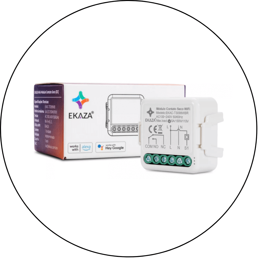 mini modulo contato seco dc ekaza ekac t3098wb 9 descricao