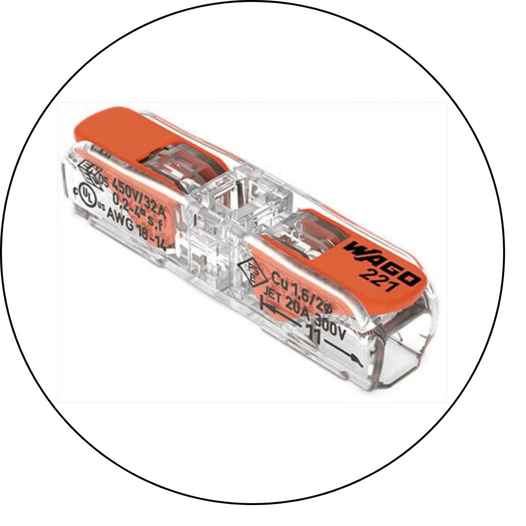 conector wago legitimo inline 221 2411 2 polos ate 4mm 6 descricao